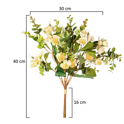 realistic faux alstroemeria