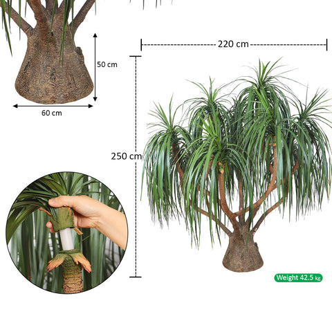 Artificial Pony Tail Plant
