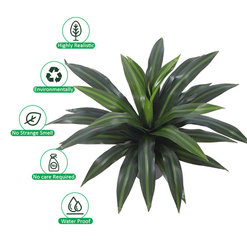 Artificial Dracaena Plants with Pot