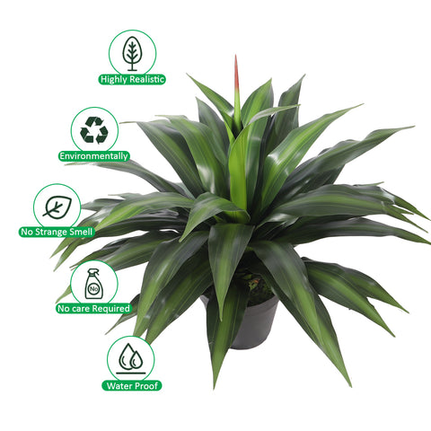 Artificial Dracaena Plants with Pot