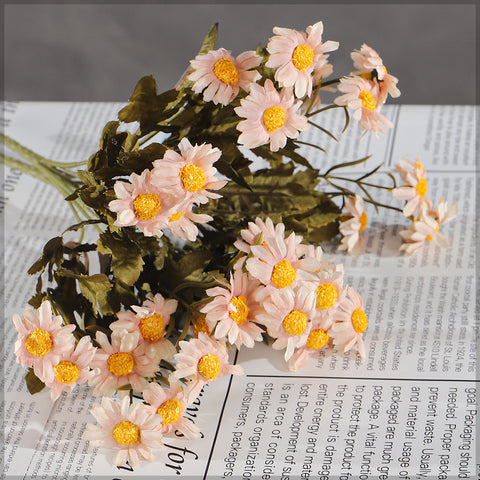 Artificial Mini Daisy Single Bunch Flowers(without vase)