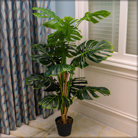 Artificial Monstera Plant