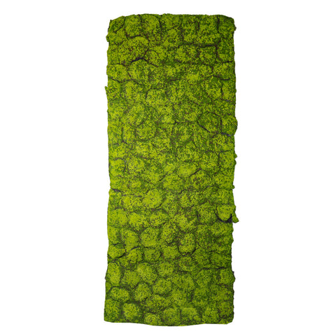 Decorative green moss wall