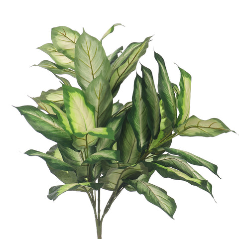 Fake plant leaves