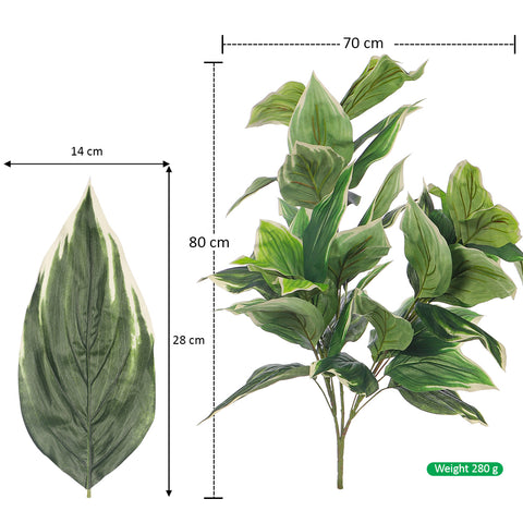 Artificial plant leaves