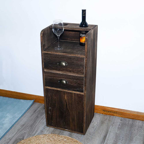 Wood cabinet