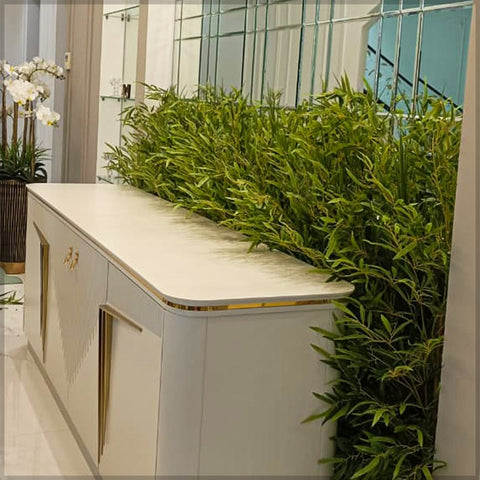 bamboo panel wall decoration