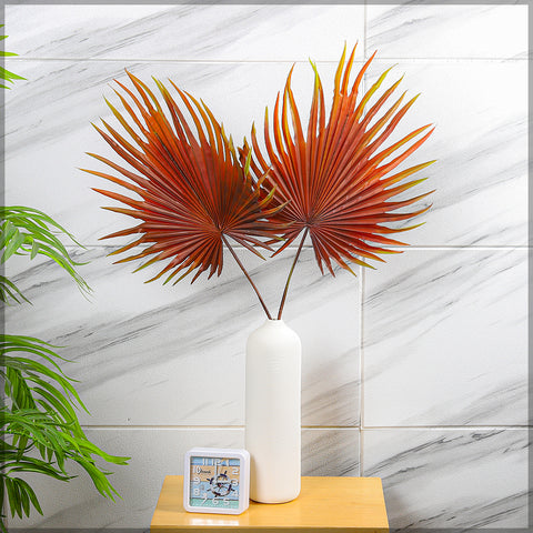 Artificial Fanleaf Single Stem Leaf (without vase)