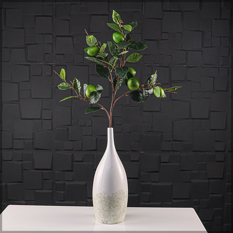 Decorative Lemon Stem with Fruits