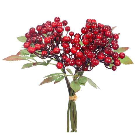 Artificial Berry Balls in Single Bunch(without vase)