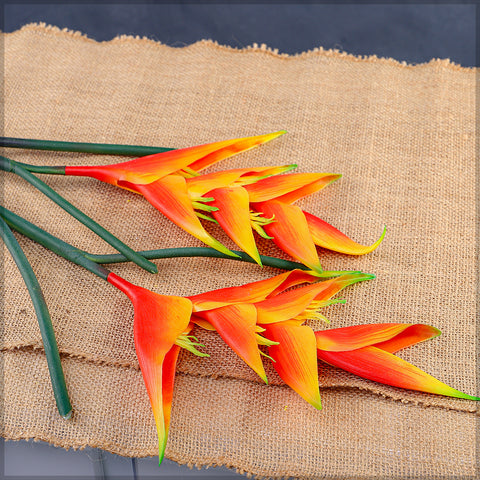 Faux bird of paradise flower
