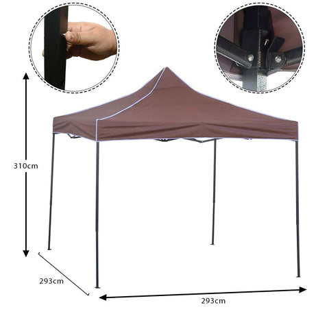 Pop up changing tent