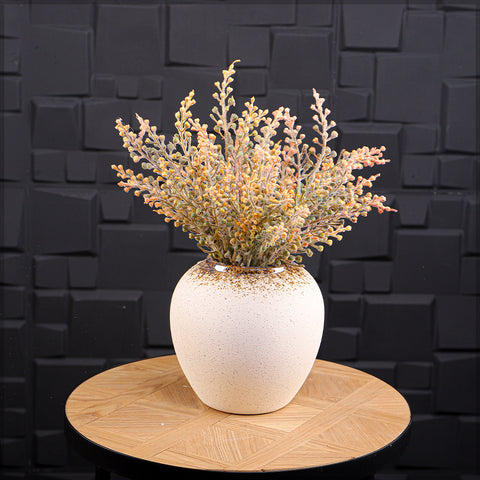 Antique ceramic vase for vintage interior styling