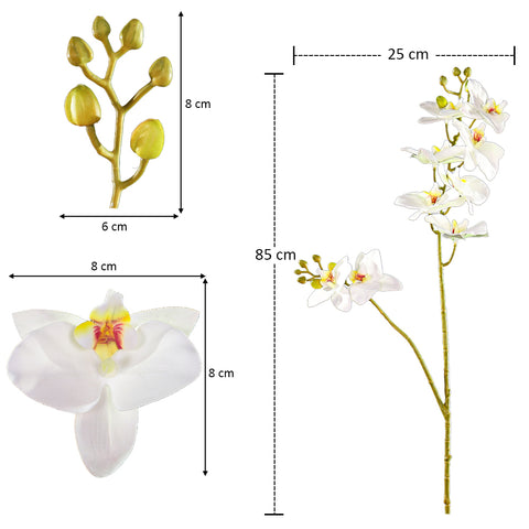 silk butterfly orchid for decor
