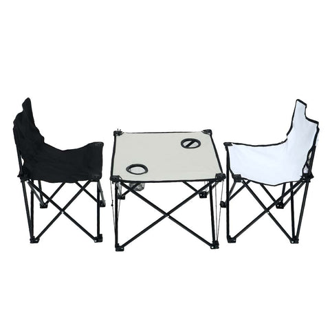 outdoor folding chair and table set
