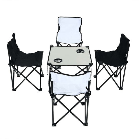 folding garden table and chairs
