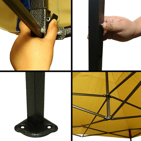 3x3m Garden Patio Top Cover Camping Tent (Tent Only)