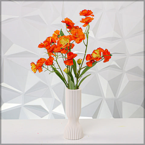 Artificial Carnation Flower Single Stem(without vase)