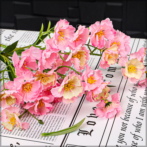 Artificial Carnation Flower Single Stem(without vase)