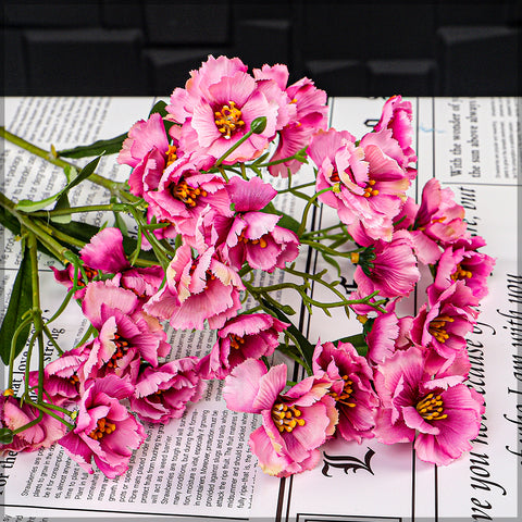 Artificial Carnation Flower Single Stem(without vase)