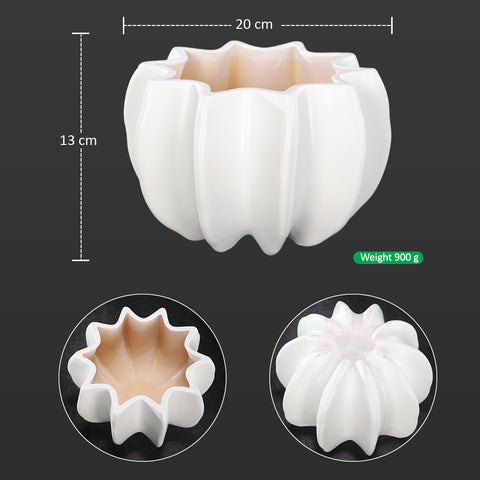 Pumpkin vase ceramic