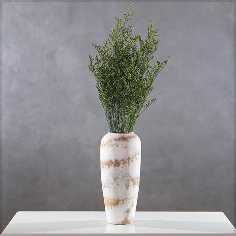 rustic ceramic vase