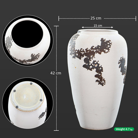 Modern brown vase