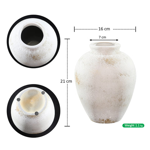ceramic flower vase