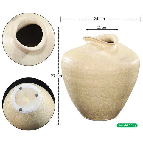 Ceramic cream jar