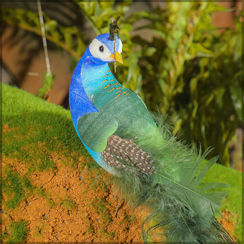 Peacock yard ornaments