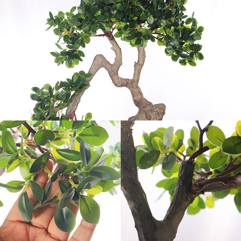 Faux bonsai plant