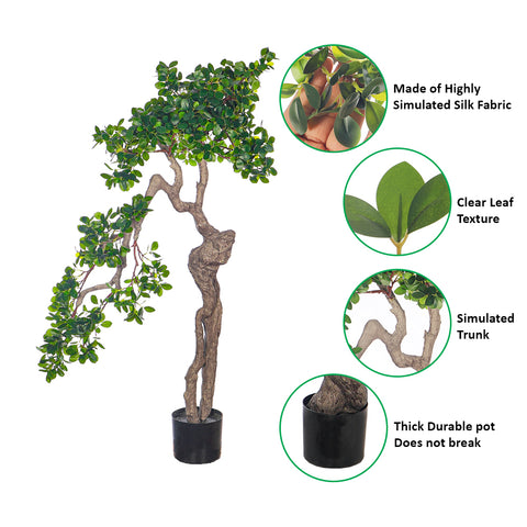 Mini faux bonsai