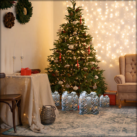 Decorative Christmas Giftbox Set of 3