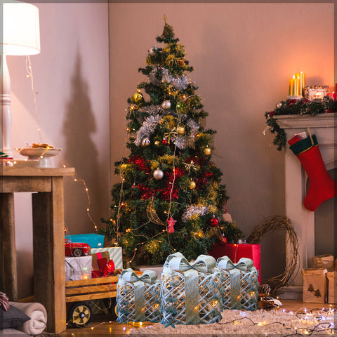 Decorative Christmas Giftbox Set of 3