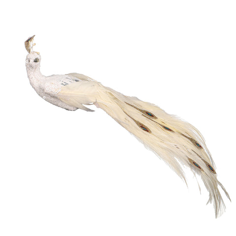 Decorative peacock statue for garden