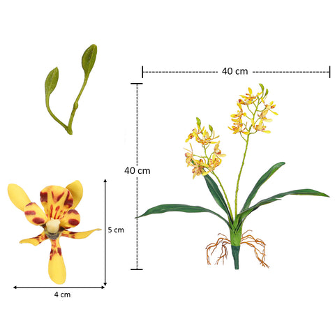 Faux Dendrobium Orchid
