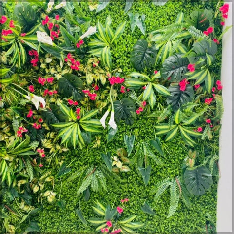 Tropical style wall decoration panel