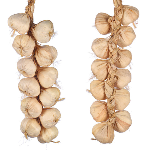 Fake garlic decor