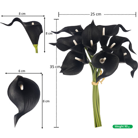 Faux calla lily stems