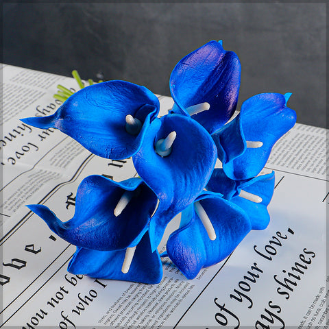 2-Packs Fake Mini Calla Lily Flower (without vase)