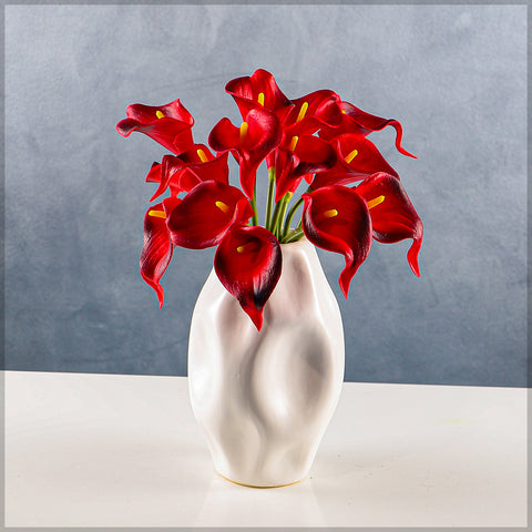 2-Packs Fake Mini Calla Lily Flower (without vase)