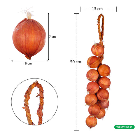 Decorative Braided Onion Single String