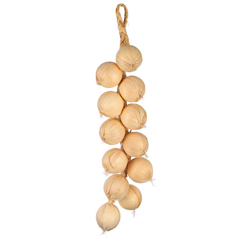 Decorative braided onion