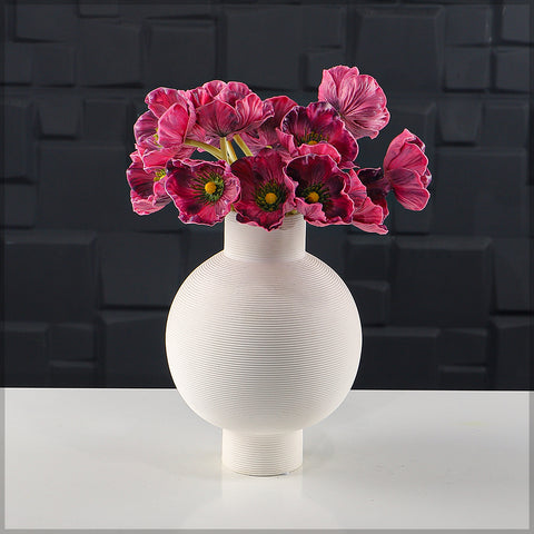 Single Bunch Fake Poppy Flowers(without vase)