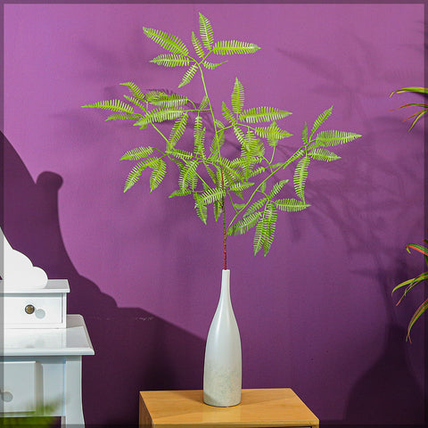 Artificial False Staghorn Fern Leaves