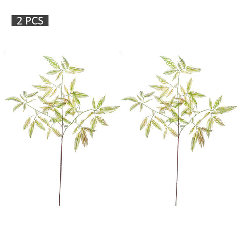 Artificial false staghorn fern leaves for home decor