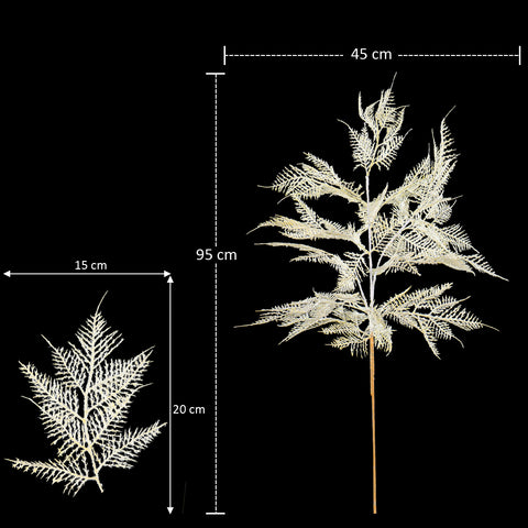 Artificial fern leaf