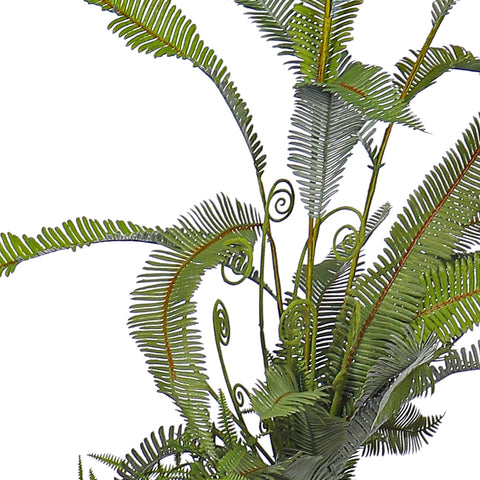 Artificial Fern Bunch and Stems(without vase)