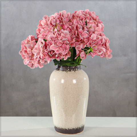 Natural 3D Hydrangea Flower
