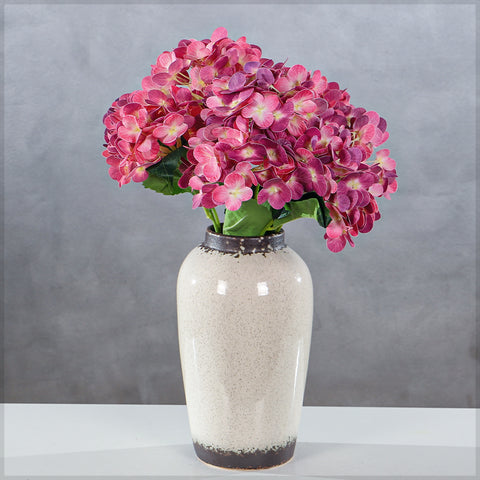 Natural 3D Hydrangea Flower